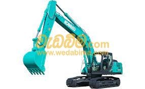 Excavator for rent in Dehiwala