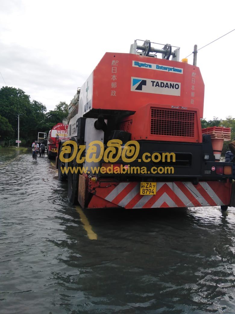 Bucket Cranes for Rent in Sri Lanka