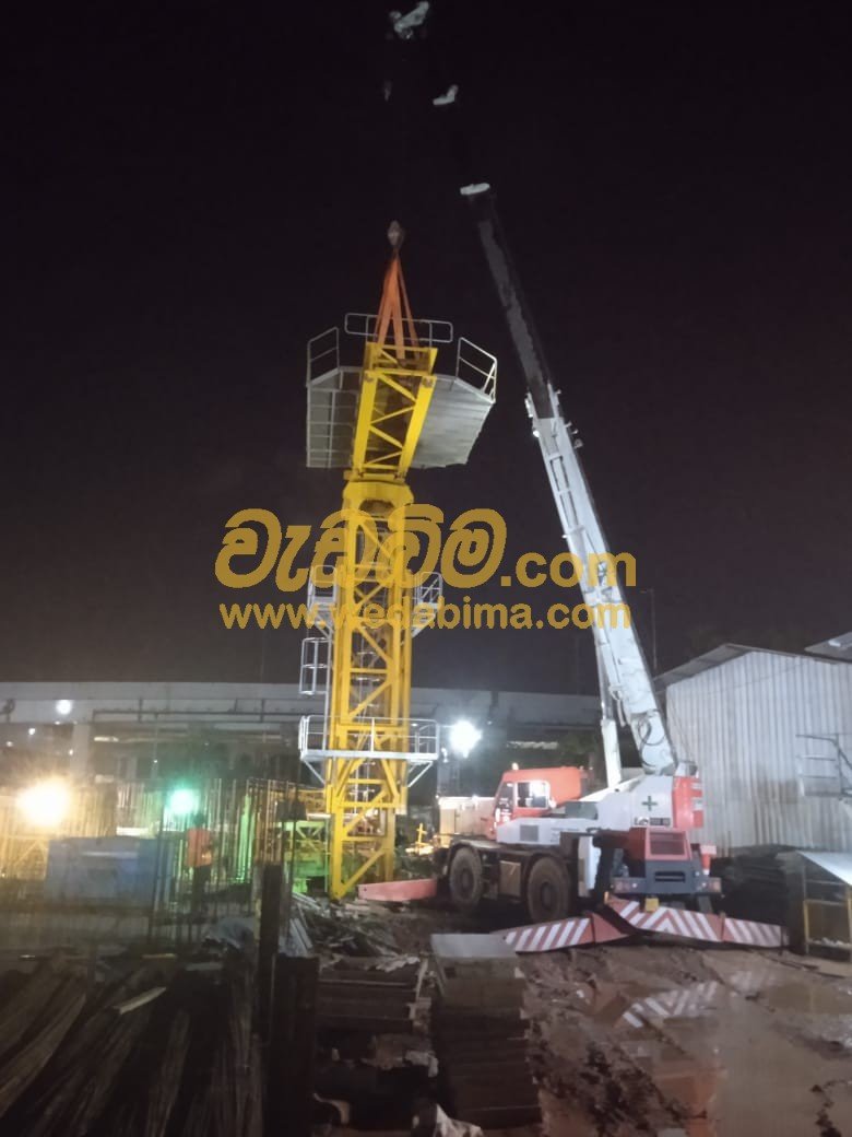Bucket Crane Rental in Gampaha Sri Lanka