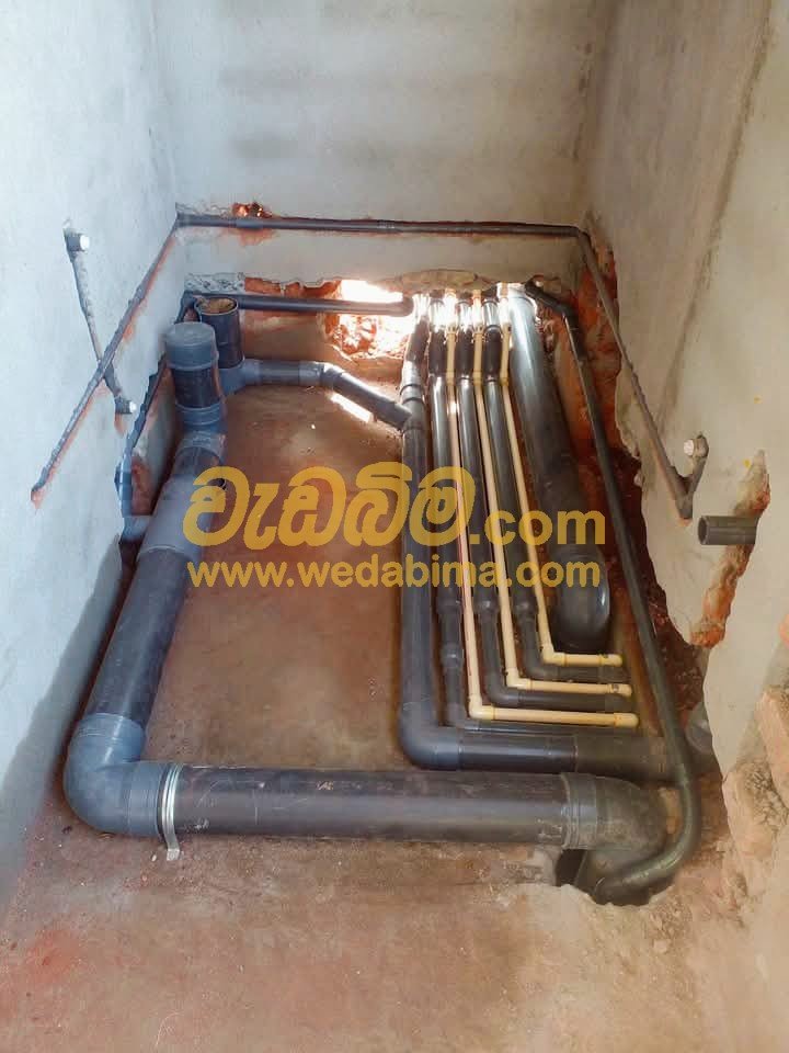Plumbing Repairs and Services price Damminna, srilanka