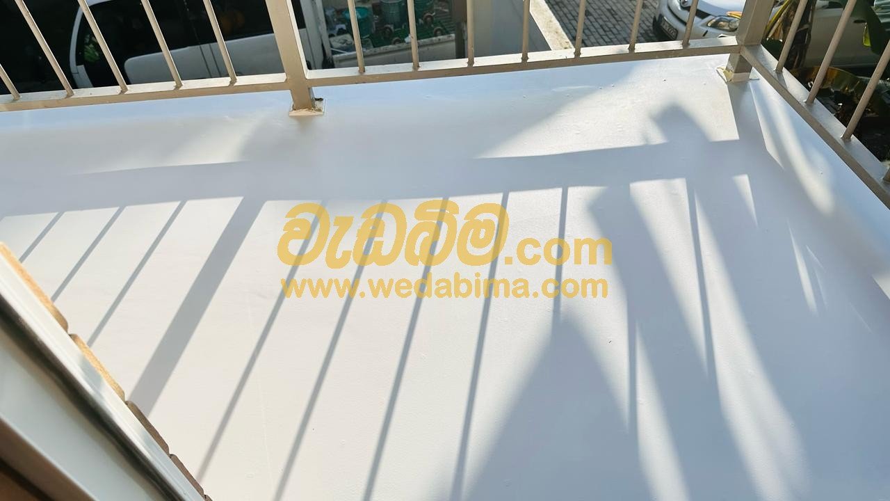 Balcony Waterproofing Work - Sri Lanka
