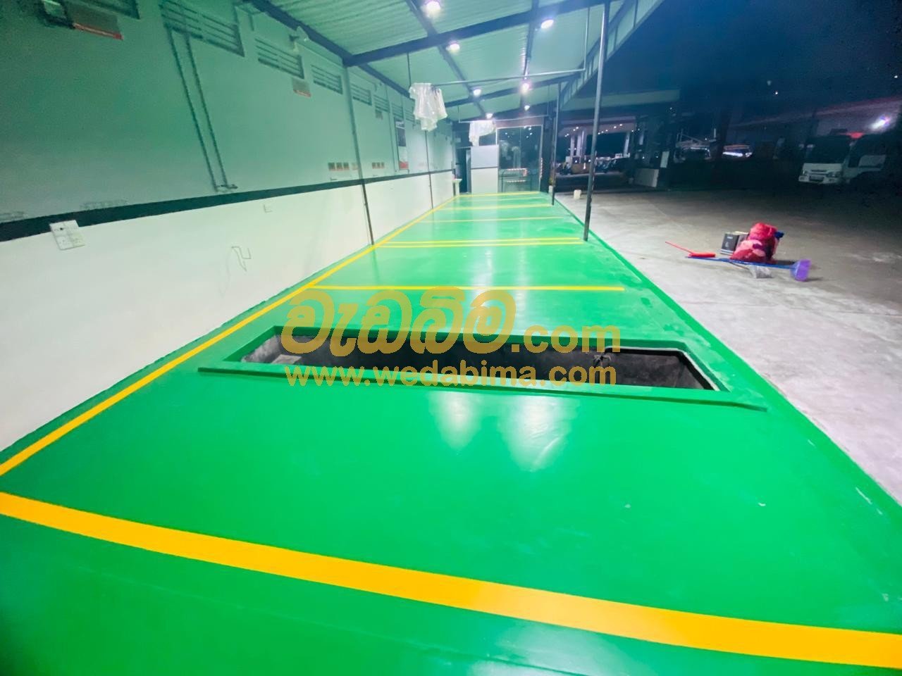 Industrial Flooring Work - Sri Lanka