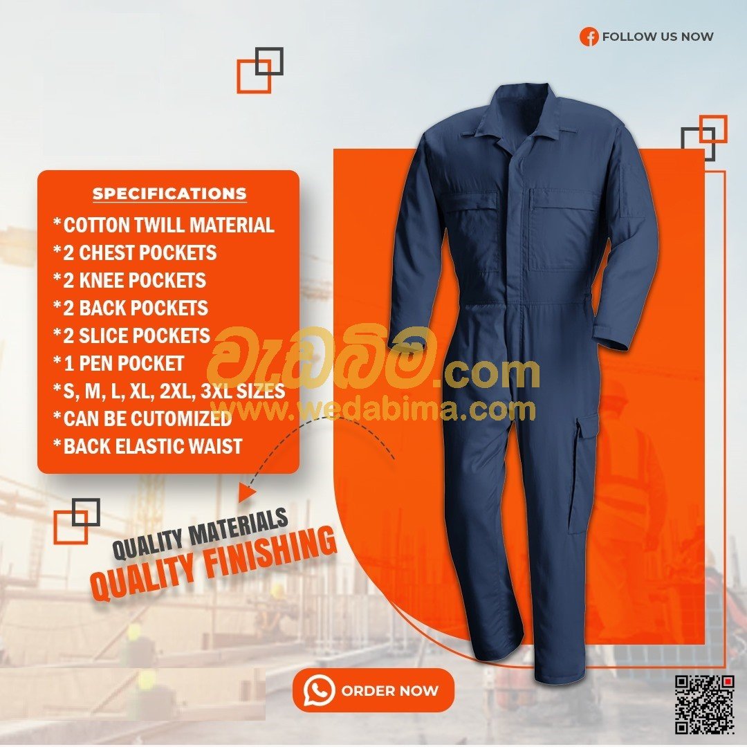 Engineering overall uniforms maharagama price