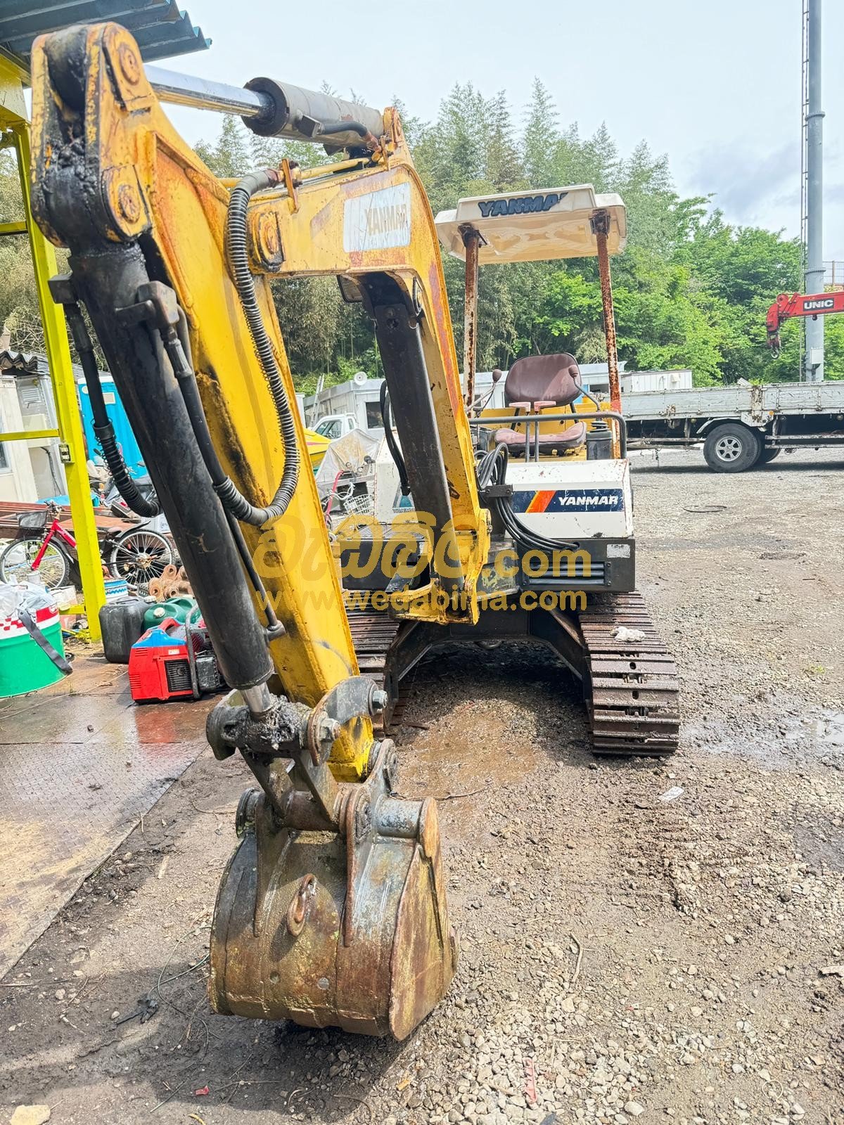 Excavator for rent price gampaha