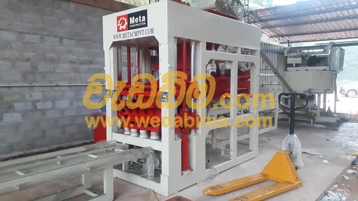 Interlock brick machine price in sri lanka