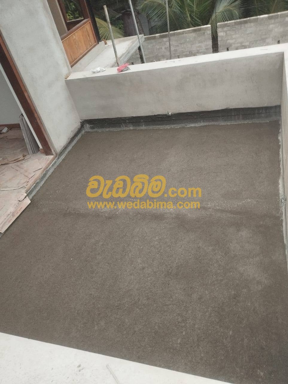 Slab Waterproofing in colombo
