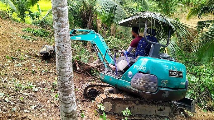 Excavator for rent in colombo