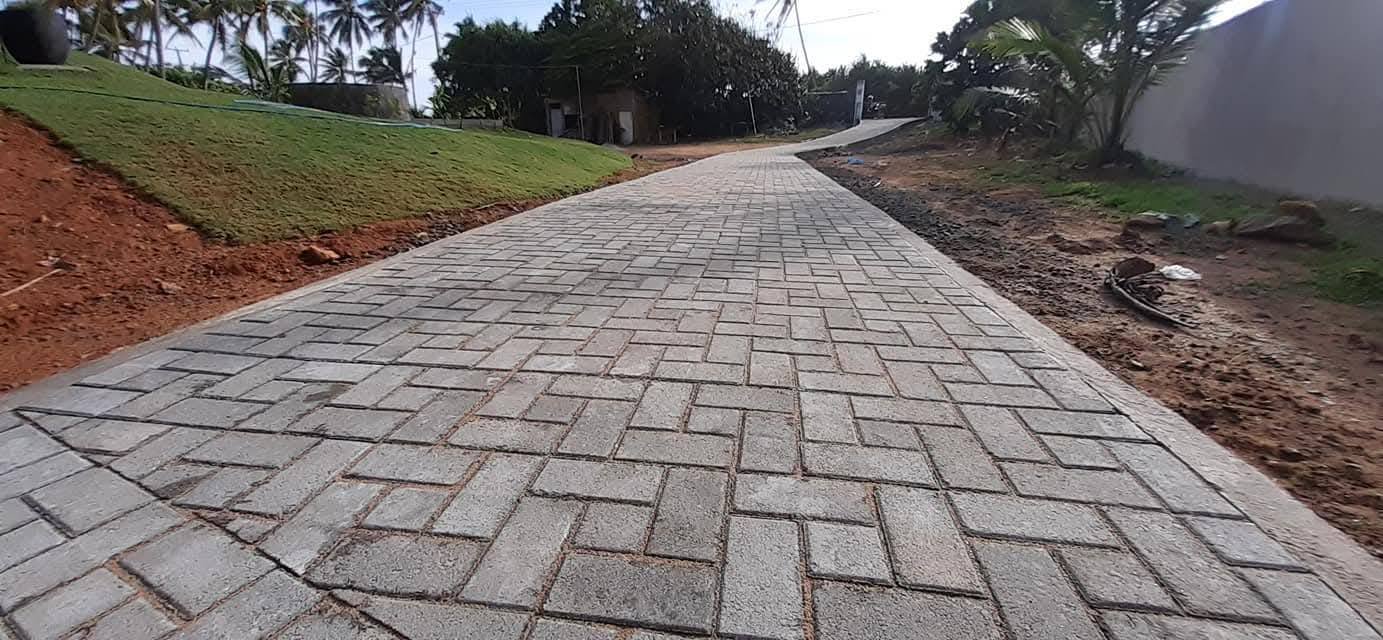 interlock paving Work price in colombo