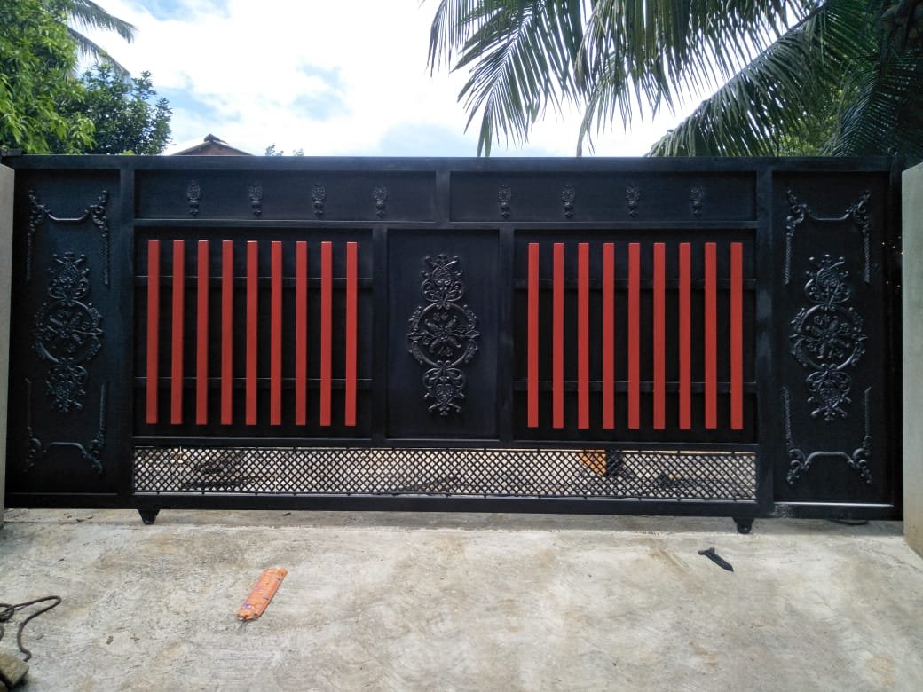 steel gates design price in homagama