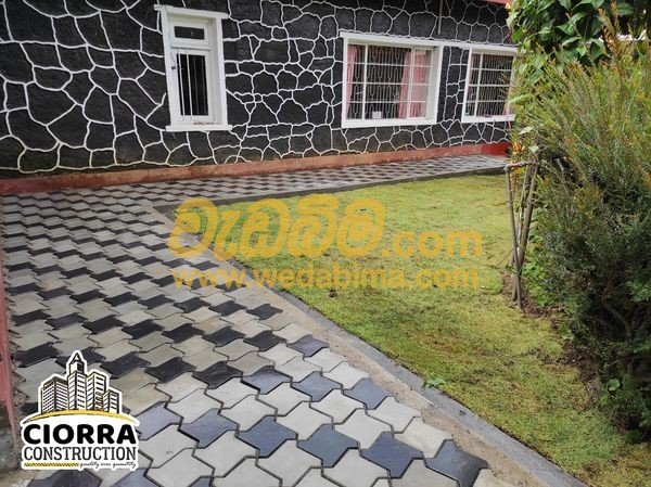 Paving and Interlock Work Nuwara Eliya