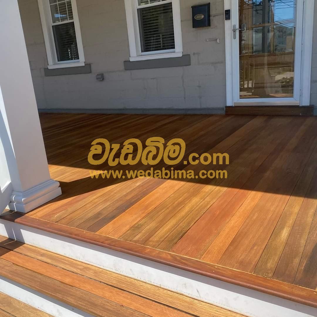 Outdoor Timber Flooring Weliweriya
