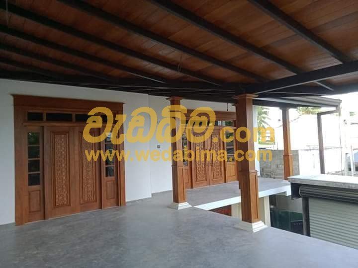 Wooden Door and Window price Gampaha