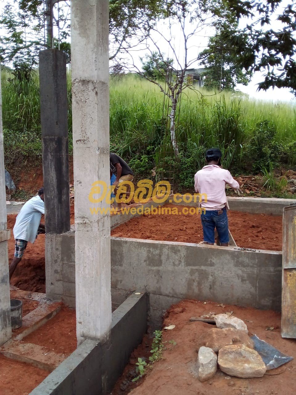Foundation Construction In kandy