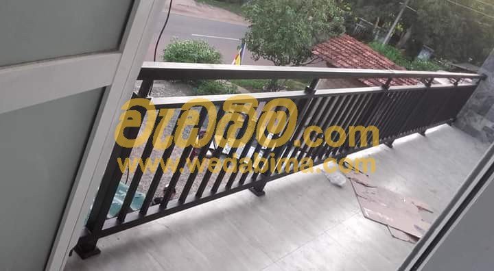 Wooden hand railing and balcony railings Gampaha