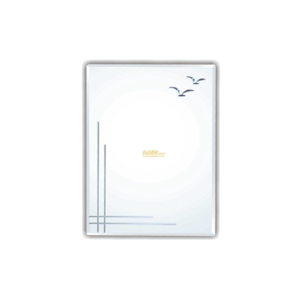 Square Bath Mirror
