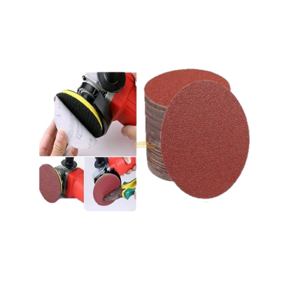 100Pcs 4 Inch 120 Size Sanding Disc