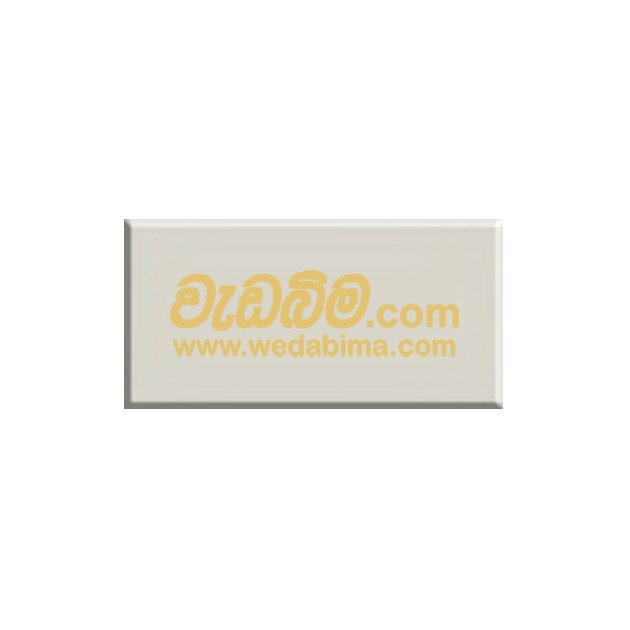 4mm 12 1/2x4 Feet Single Side Off White Aluminium Composite Panel