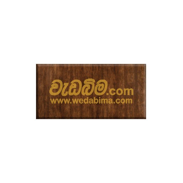 4mm 12 1/2x4 Feet Single Side Palisandro Brown Aluminium Composite Panel